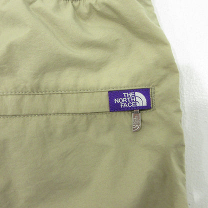THE NORTH FACE PURPLE LABEL | ザノースフェイスパープルレーベル Cropped Pants クロップドパンツ ナイロンパンツ クロップドパンツ NT5005N ベージュ サイズ：34【三重本店】