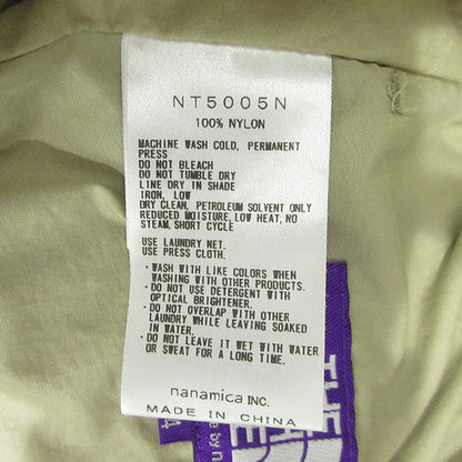 THE NORTH FACE PURPLE LABEL | ザノースフェイスパープルレーベル Cropped Pants クロップドパンツ ナイロンパンツ クロップドパンツ NT5005N ベージュ サイズ：34【三重本店】