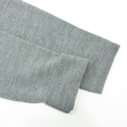 COMME des GARCONS | コムデギャルソン SHIRT シャツ Acrylic Wool Intarsia Gauge 7 アクリルウールインターシャゲージ7 ウール混ロゴ長袖ニット セーター ニット FP-N006 グレー サイズ：L【三重本店】