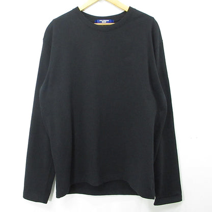 JUNYA WATANABE | ジュンヤワタナベ × FILSON フィルソン ロゴプリント長袖Tシャツ 25AW 裏起毛 長袖Ｔシャツ WP-T008 ブラック サイズ：L【三重本店】