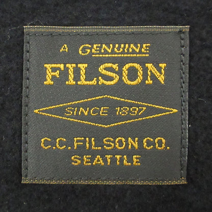 JUNYA WATANABE | ジュンヤワタナベ × FILSON フィルソン ロゴプリント長袖Tシャツ 25AW 裏起毛 長袖Ｔシャツ WP-T008 ブラック サイズ：L【三重本店】