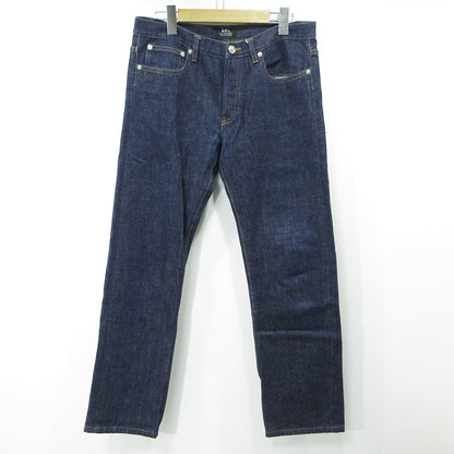 A.P.C | アーペーセー PETIT STANDARD プチスタンダード ボタンフライデニムパンツ デニムパンツ ネイビー インディゴ サイズ：30【三重本店】