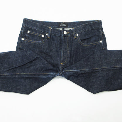 A.P.C | アーペーセー PETIT STANDARD プチスタンダード ボタンフライデニムパンツ デニムパンツ ネイビー インディゴ サイズ：30【三重本店】