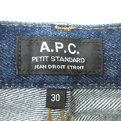 A.P.C | アーペーセー PETIT STANDARD プチスタンダード ボタンフライデニムパンツ デニムパンツ ネイビー インディゴ サイズ：30【三重本店】