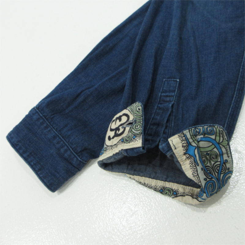 STUSSY | ステューシー ×BIG JOHN その他トップス MXST10M インディゴ サイズ：L【三重本店】