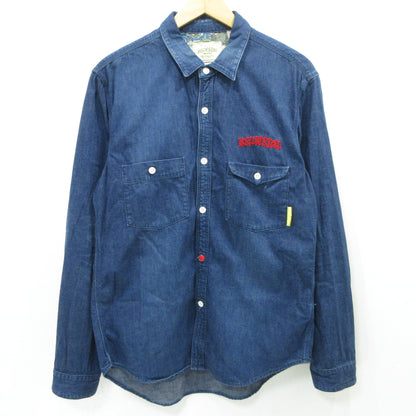 STUSSY | ステューシー ×BIG JOHN その他トップス MXST10M インディゴ サイズ：L【三重本店】
