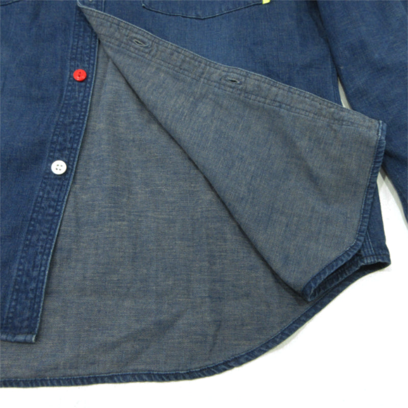 STUSSY | ステューシー ×BIG JOHN その他トップス MXST10M インディゴ サイズ：L【三重本店】
