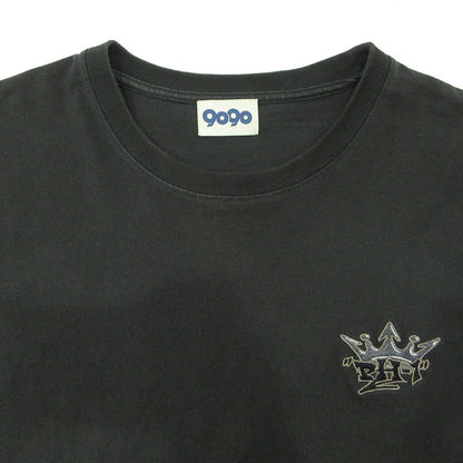 9090 | ナインティナインティ × PH-1 ピーエイチワン King Logo Tee キングロゴ半袖Tシャツ 半袖Ｔシャツ NN2035 ブラック系 チャコールグレー サイズ：XL【三重本店】