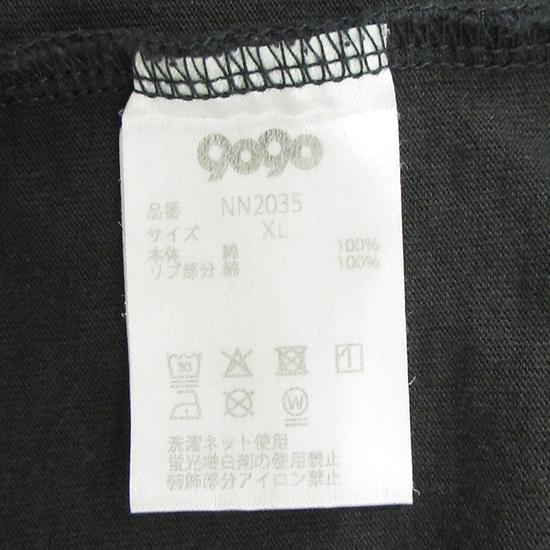 9090 | ナインティナインティ × PH-1 ピーエイチワン King Logo Tee キングロゴ半袖Tシャツ 半袖Ｔシャツ NN2035 ブラック系 チャコールグレー サイズ：XL【三重本店】