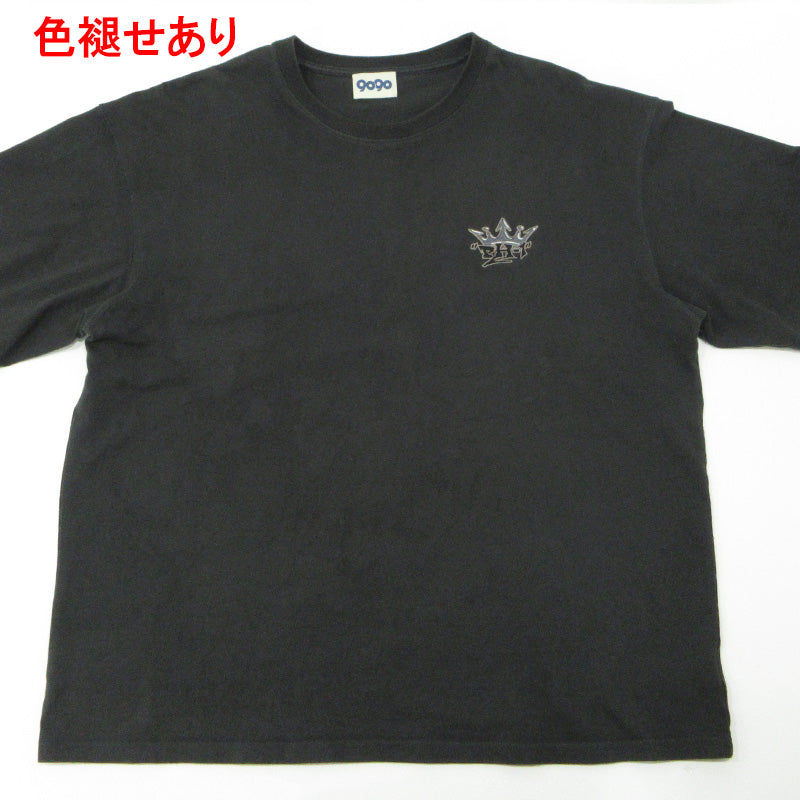 9090 | ナインティナインティ × PH-1 ピーエイチワン King Logo Tee キングロゴ半袖Tシャツ 半袖Ｔシャツ NN2035 ブラック系 チャコールグレー サイズ：XL【三重本店】