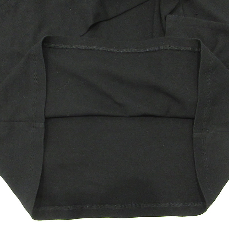 ENFOLD | エンフォルド アシンメトリラッフルデザインノースリーブTシャツ フリルタンクトップ タンクトップ 300AS280-2280 ブラック サイズ：38【三重本店】