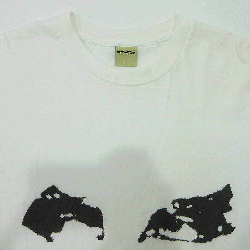 Fucking Awesome | ファッキングオーサム MODERN TIMES モダンタイムス半袖Tシャツ 半袖Ｔシャツ ホワイト サイズ：L【三重本店】
