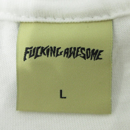Fucking Awesome | ファッキングオーサム MODERN TIMES モダンタイムス半袖Tシャツ 半袖Ｔシャツ ホワイト サイズ：L【三重本店】