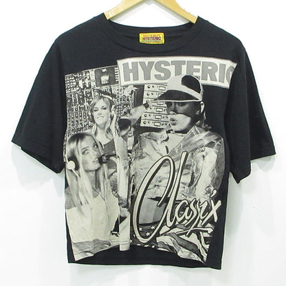HYSTERIC GLAMOUR | ヒステリックグラマー DIZZY&MILKY ディジー＆ミルキー フォトプリント半袖Tシャツ 半袖Ｔシャツ 01221CT01 ブラック サイズ：FreeSize【三重本店】