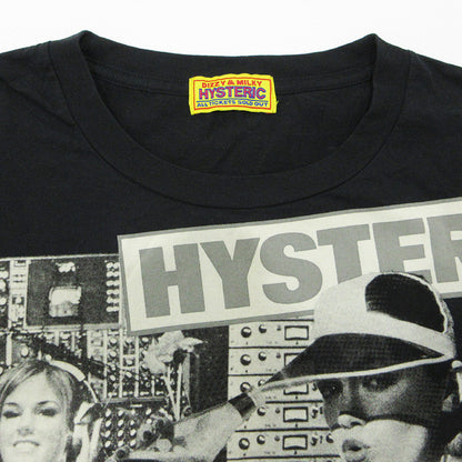 HYSTERIC GLAMOUR | ヒステリックグラマー DIZZY&MILKY ディジー＆ミルキー フォトプリント半袖Tシャツ 半袖Ｔシャツ 01221CT01 ブラック サイズ：FreeSize【三重本店】