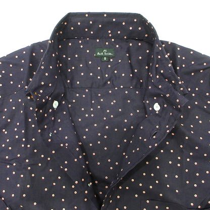 Paul Smith | ポール・スミス 総柄半袖シャツ ドット柄 水玉 半袖シャツ 133608 ネイビー サイズ：S【三重本店】