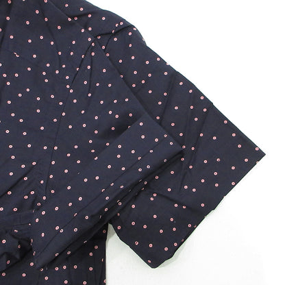Paul Smith | ポール・スミス 総柄半袖シャツ ドット柄 水玉 半袖シャツ 133608 ネイビー サイズ：S【三重本店】