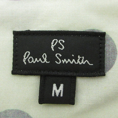 Paul Smith | ポール・スミス 総柄半袖シャツ ドット柄 水玉 半袖シャツ 163611 ホワイト×グレー サイズ：M【三重本店】