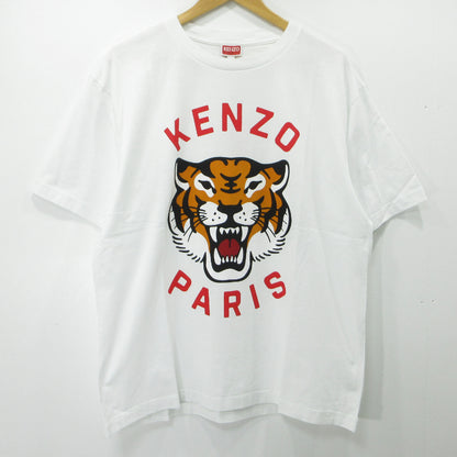 KENZO | ケンゾー LUCKEY TIGER T-SHIRT 半袖Ｔシャツ FE58TS0064SG ホワイト サイズ：L【三重本店】