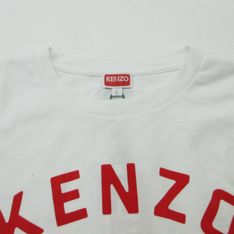 KENZO | ケンゾー LUCKEY TIGER T-SHIRT 半袖Ｔシャツ FE58TS0064SG ホワイト サイズ：L【三重本店】