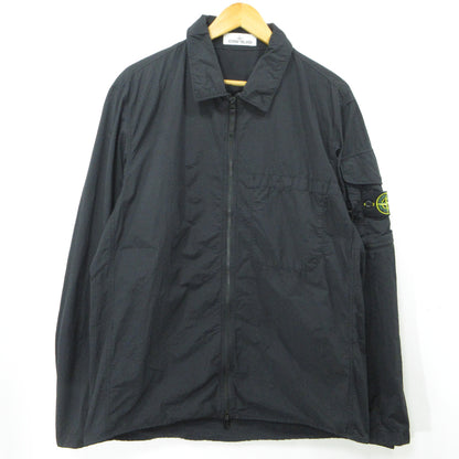 STONE ISLAND | ストーンアイランド NASLAN LIGHT GARMENT DYE その他アウター 761510502 ブラック サイズ：XL【三重本店】