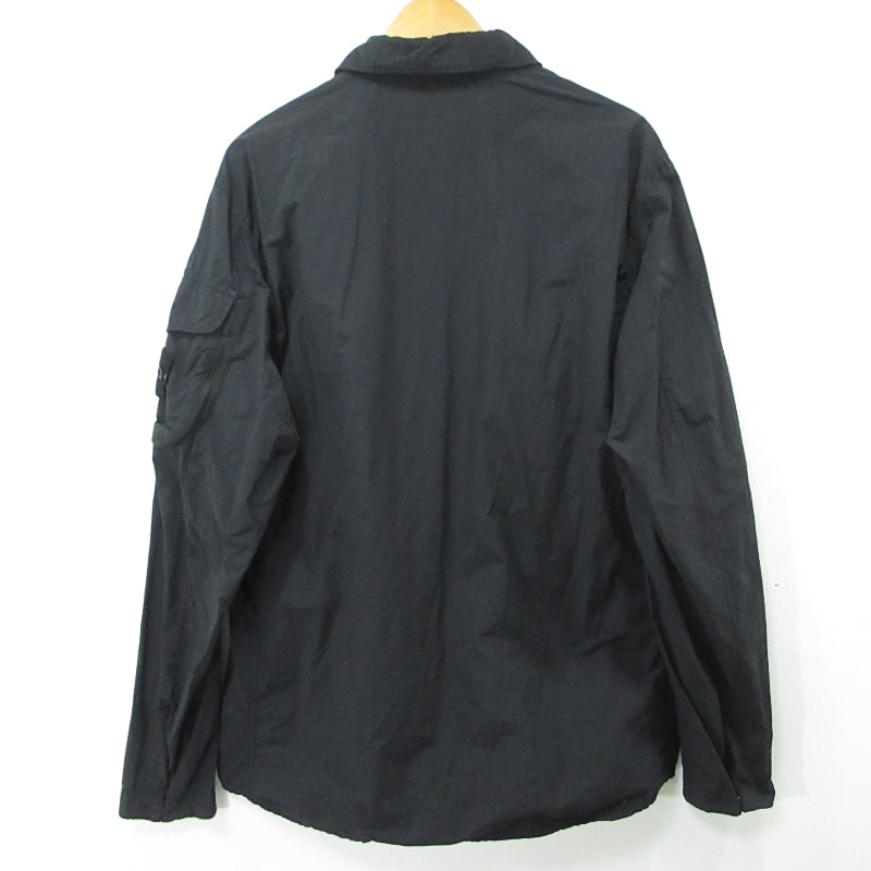 STONE ISLAND | ストーンアイランド NASLAN LIGHT GARMENT DYE その他アウター 761510502 ブラック サイズ：XL【三重本店】