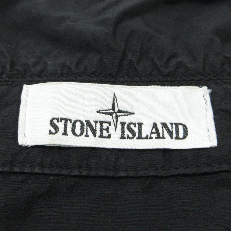 STONE ISLAND | ストーンアイランド NASLAN LIGHT GARMENT DYE その他アウター 761510502 ブラック サイズ：XL【三重本店】