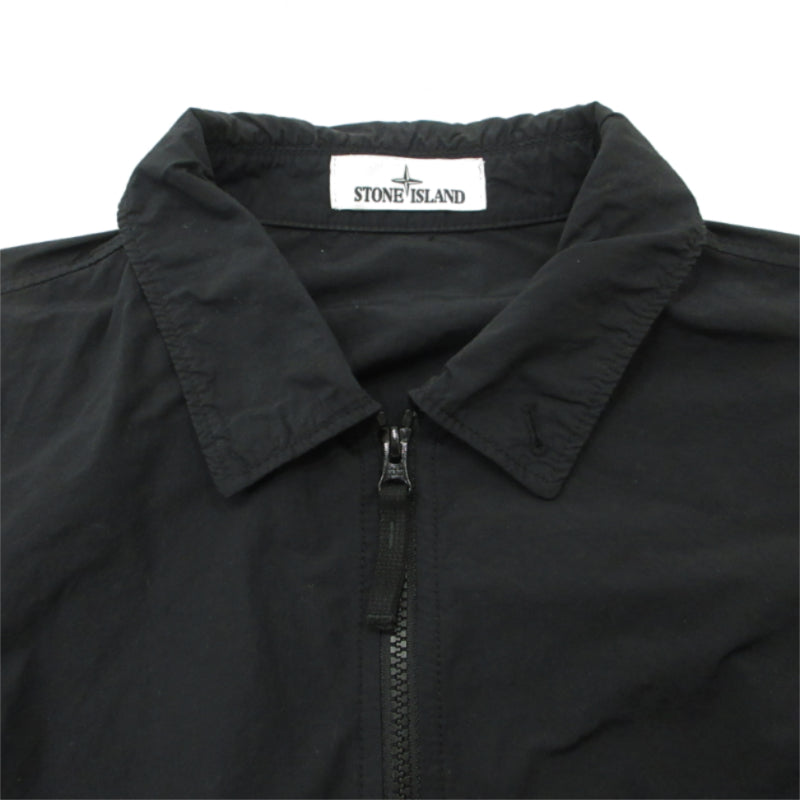 STONE ISLAND | ストーンアイランド NASLAN LIGHT GARMENT DYE その他アウター 761510502 ブラック サイズ：XL【三重本店】