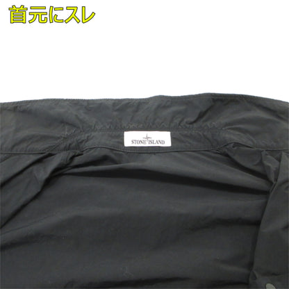 STONE ISLAND | ストーンアイランド NASLAN LIGHT GARMENT DYE その他アウター 761510502 ブラック サイズ：XL【三重本店】