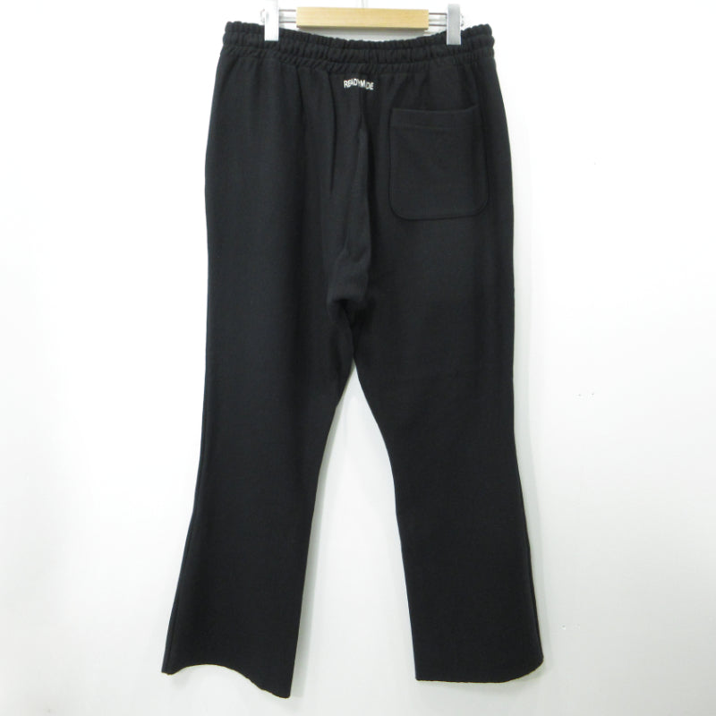 READYMADE | レディメイド FLARE SWTPNT SMILE パンツ RM-M01-0000-067 ブラック サイズ：M【三重本店】
