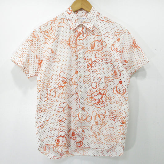 COMME des GARCONS | コムデギャルソン DISNEY 半袖シャツ S22062 ホワイト サイズ：XS【三重本店】