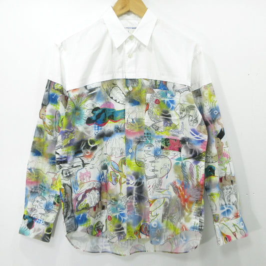 COMME des GARCONS | コムデギャルソン 安野谷昌穂 長袖シャツ W24027 ホワイト サイズ：XS【三重本店】