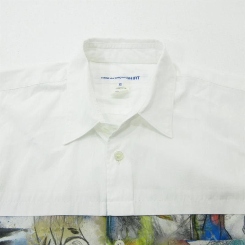 COMME des GARCONS | コムデギャルソン 安野谷昌穂 長袖シャツ W24027 ホワイト サイズ：XS【三重本店】