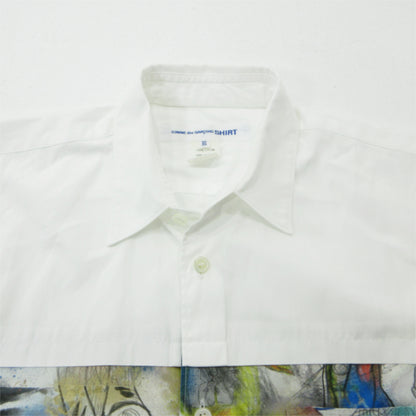 COMME des GARCONS | コムデギャルソン 安野谷昌穂 長袖シャツ W24027 ホワイト サイズ：XS【三重本店】