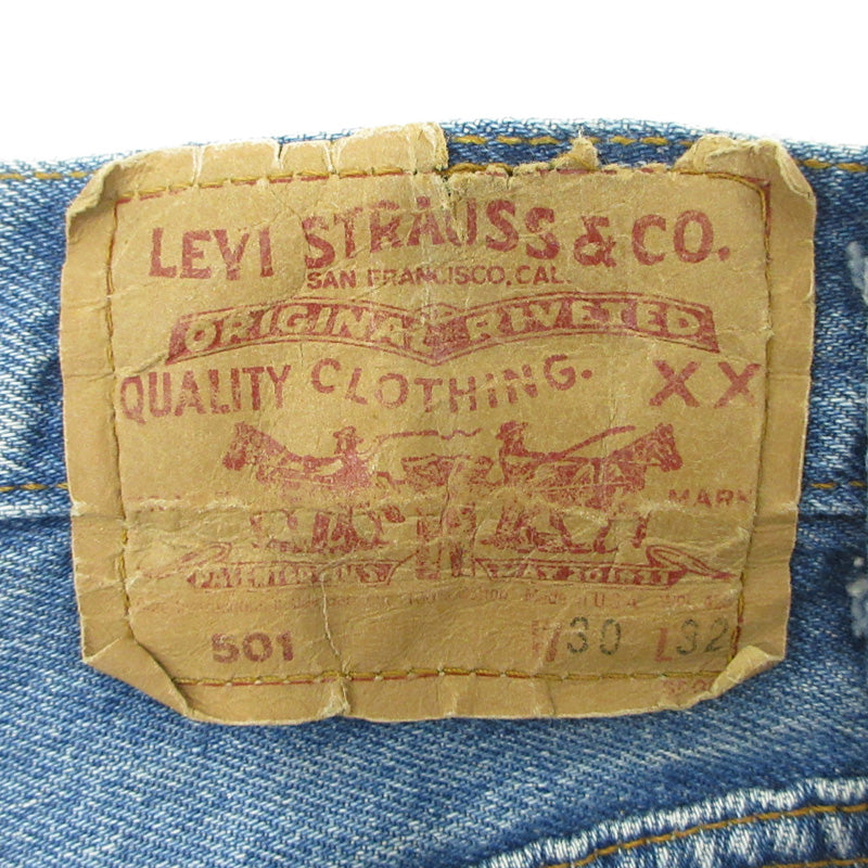 Levi's | リーバイス Lot. 501-0190 USA製 ボタンフライ デニムパンツ ブルー インディゴ サイズ：30【三重本店】