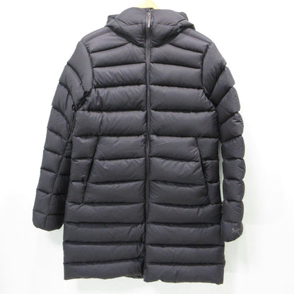 ARC'TERYX | アークテリクス SEYLA COAT セイラコート ロゴプリントナイロンダウンジャケット ダウンジャケット 24103-119193 ブラック系(Whiskey Jack) サイズ：M【三重本店】