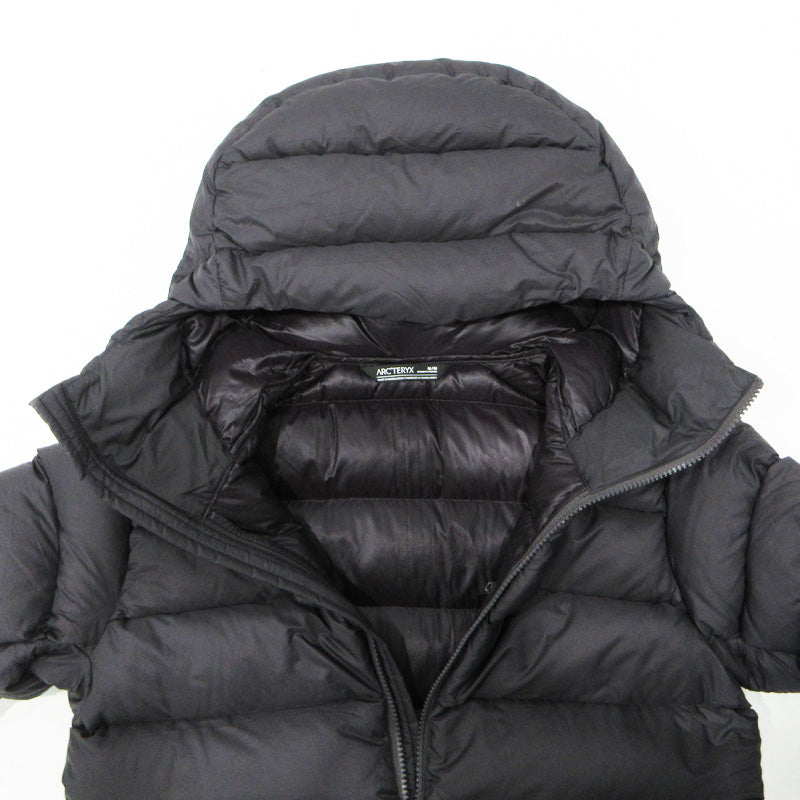 ARC'TERYX | アークテリクス SEYLA COAT セイラコート ロゴプリントナイロンダウンジャケット ダウンジャケット 24103-119193 ブラック系(Whiskey Jack) サイズ：M【三重本店】