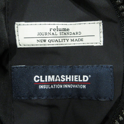 JOURNAL STANDARD relume | ジャーナルスタンダード　レリューム × CLIMASHIELD APEX PADDING クライマシールド エーペックス リバーシブル中綿ベスト 中綿ベスト 23011464022030 ブラック サイズ：M【三重本店】