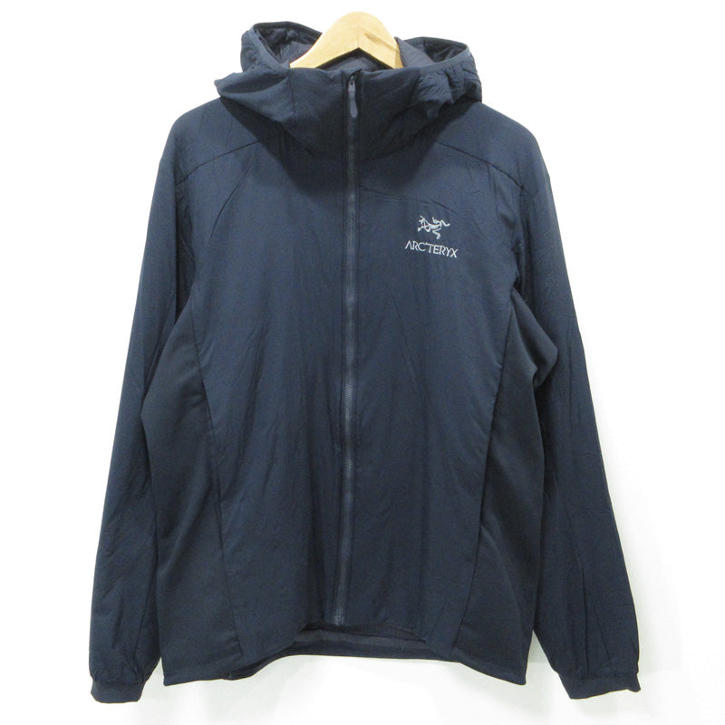 ARC'TERYX | アークテリクス ATOM LT HOODY アトム ロゴ刺繍中綿ジャケット 中綿ジャケット X000005160 ネイビー サイズ：M【三重本店】