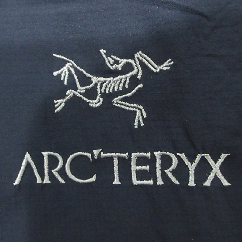 ARC'TERYX | アークテリクス ATOM LT HOODY アトム ロゴ刺繍中綿ジャケット 中綿ジャケット X000005160 ネイビー サイズ：M【三重本店】