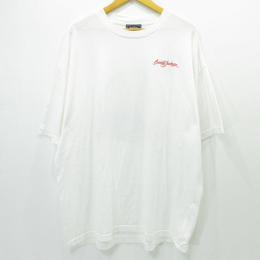 Barrett Jackson | バレットジャクソン 車 プリント 半袖Ｔシャツ ホワイト サイズ：XXL【三重本店】