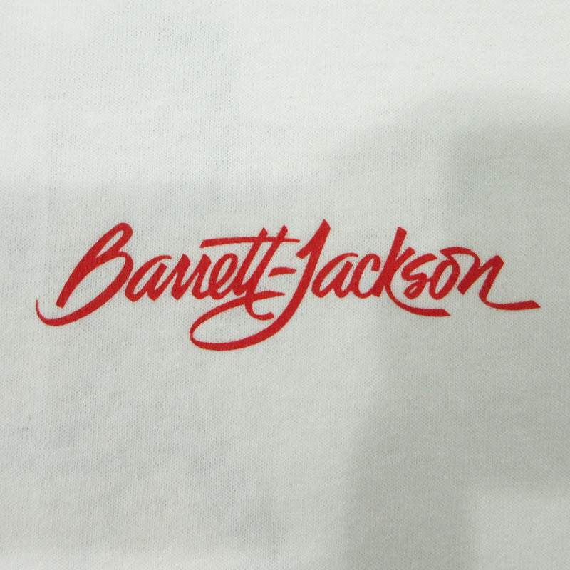 Barrett Jackson | バレットジャクソン 車 プリント 半袖Ｔシャツ ホワイト サイズ：XXL【三重本店】