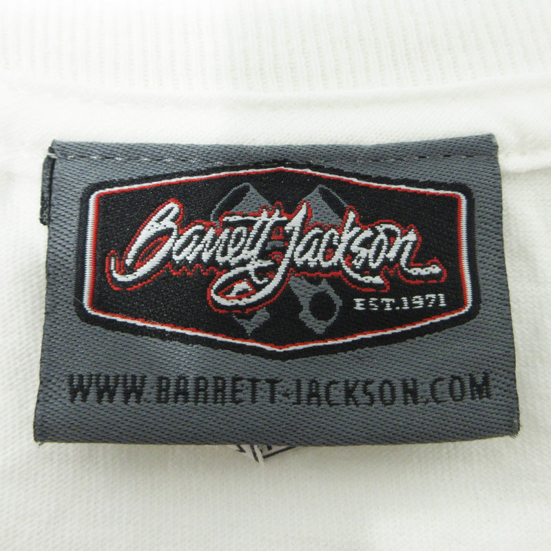 Barrett Jackson | バレットジャクソン 車 プリント 半袖Ｔシャツ ホワイト サイズ：XXL【三重本店】