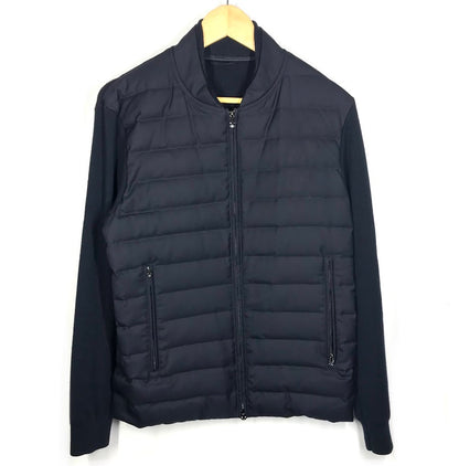 Emporio Armani | エンポリオ・アルマーニ Travel Essential knit blouson ダウンジャケット EM000128 ダークネイビー サイズ：50【倉吉店】
