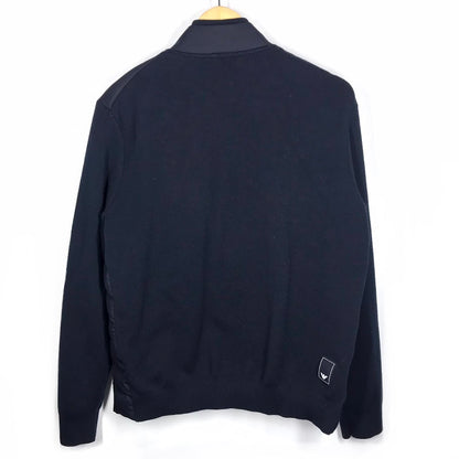 Emporio Armani | エンポリオ・アルマーニ Travel Essential knit blouson ダウンジャケット EM000128 ダークネイビー サイズ：50【倉吉店】