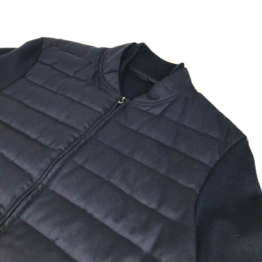 Emporio Armani | エンポリオ・アルマーニ Travel Essential knit blouson ダウンジャケット EM000128 ダークネイビー サイズ：50【倉吉店】