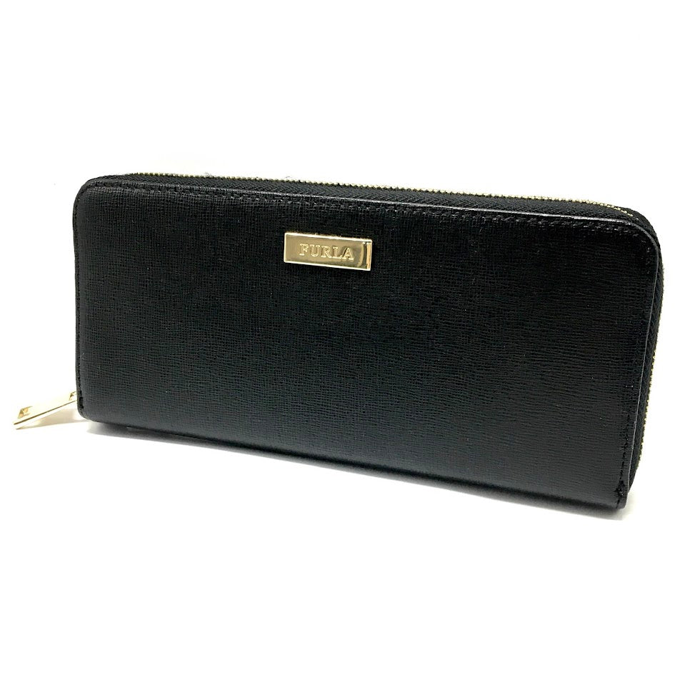 Furla | フルラ ラウンドファスナー長財布 長財布 911356 ブラック【倉吉店】