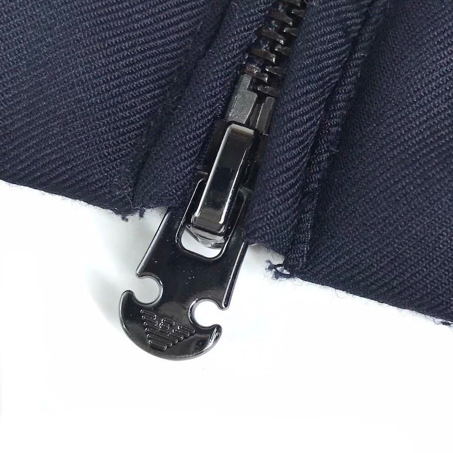 Emporio Armani | エンポリオ・アルマーニ Travel Essential knit blouson ダウンジャケット EM000128 ダークネイビー サイズ：50【倉吉店】