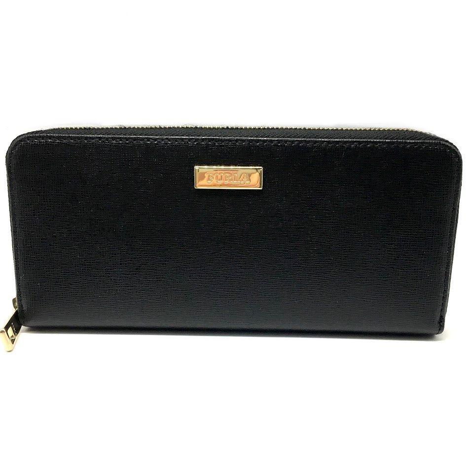 Furla | フルラ ラウンドファスナー長財布 長財布 911356 ブラック【倉吉店】