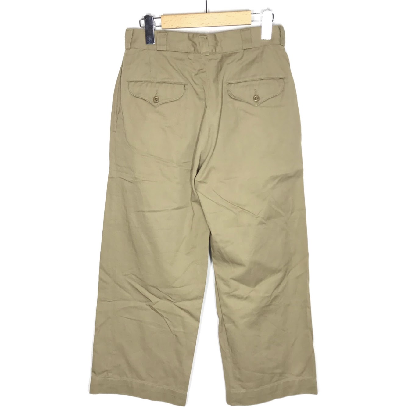 MILITARY衣料 | ミリタリーイリョウ 60S LAWRENCE LLOYD SPORTSWEAR TYPE2 トラウザーパンツ パンツ 8405-266-8288 ベージュ サイズ：30【倉吉店】